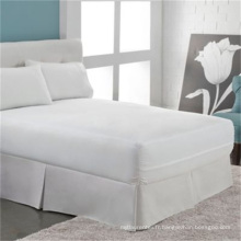 Couverture hypoallergénique de matelas imperméable d&#39;insecte de lit d&#39;encas de protecteur avec la tirette